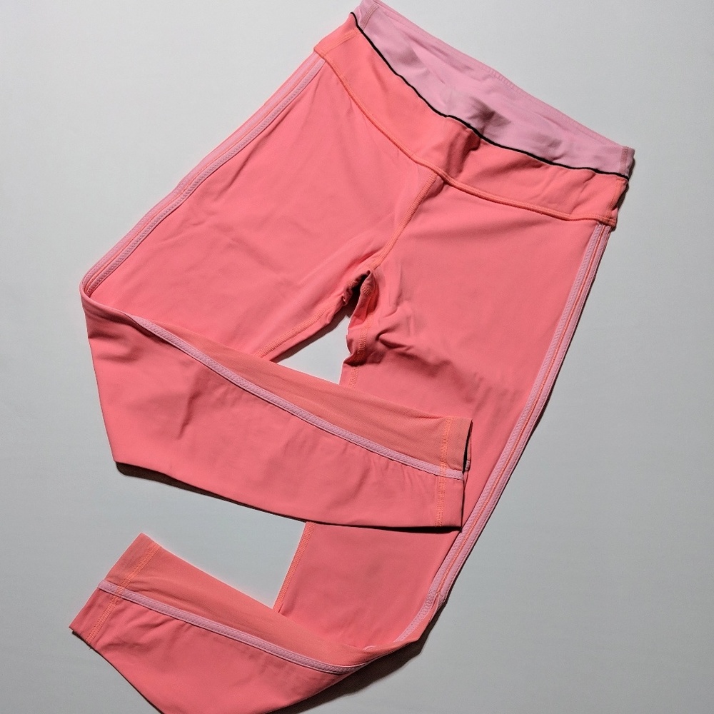 Lululemon Run Pace Tight Pop Orange Coral 6 Rare